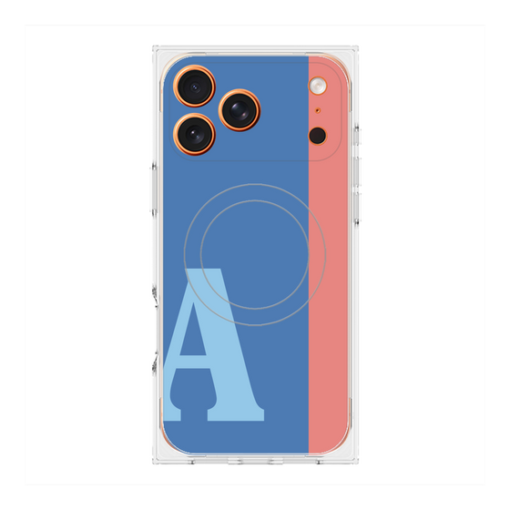 Premium Square Case with MagSafe［ Original - initial color line - A blue ］