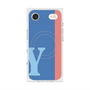 Premium Square Case with MagSafe［ Original - initial color line - Y blue ］