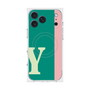 Premium Square Case with MagSafe［ Original - initial color line - Y green ］