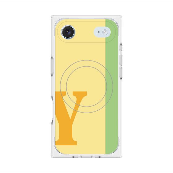 Premium Square Case with MagSafe［ Original - initial color line - Y yellow ］