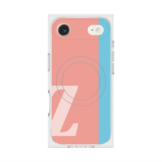 Premium Square Case with MagSafe［ Original - initial color line - Z pink ］