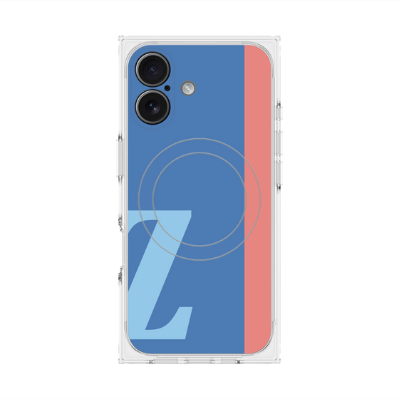 Premium Square Case with MagSafe［ Original - initial color line - Z blue ］