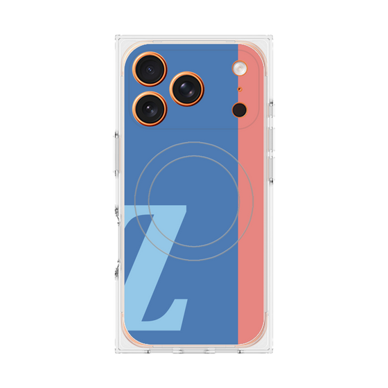 Premium Square Case with MagSafe［ Original - initial color line - Z blue ］