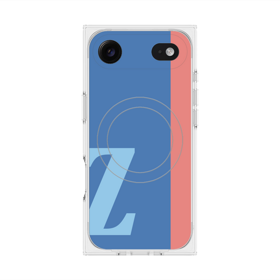 Premium Square Case with MagSafe［ Original - initial color line - Z blue ］