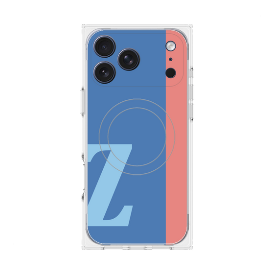 Premium Square Case with MagSafe［ Original - initial color line - Z blue ］