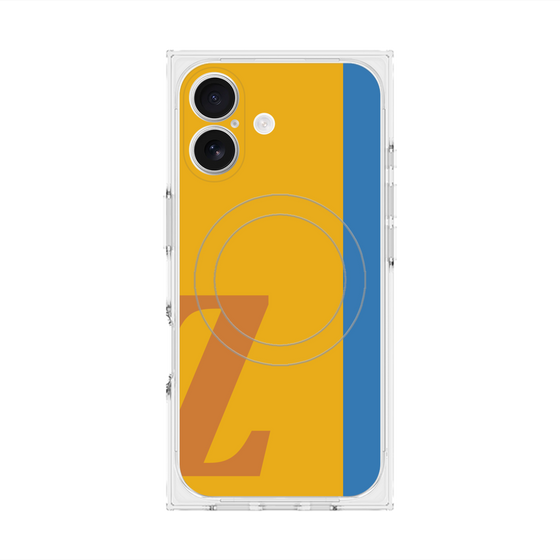 Premium Square Case with MagSafe［ Original - initial color line - Z orange ］