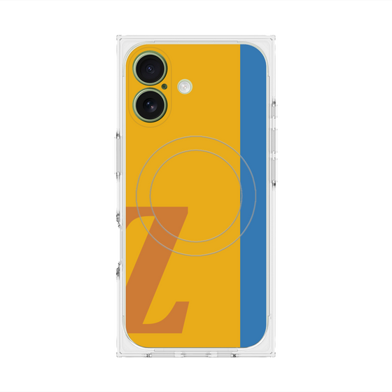 Premium Square Case with MagSafe［ Original - initial color line - Z orange ］