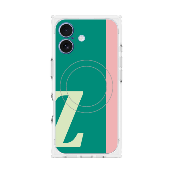 Premium Square Case with MagSafe［ Original - initial color line - Z green ］