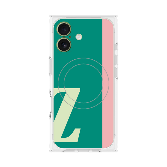 Premium Square Case with MagSafe［ Original - initial color line - Z green ］