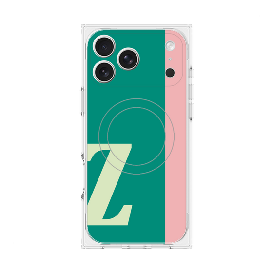 Premium Square Case with MagSafe［ Original - initial color line - Z green ］