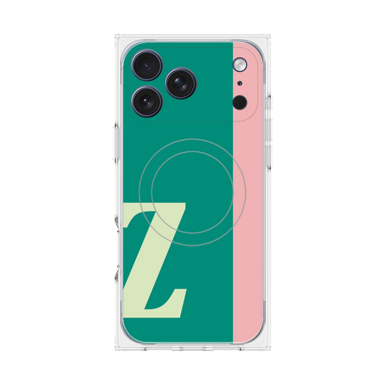 Premium Square Case with MagSafe［ Original - initial color line - Z green ］