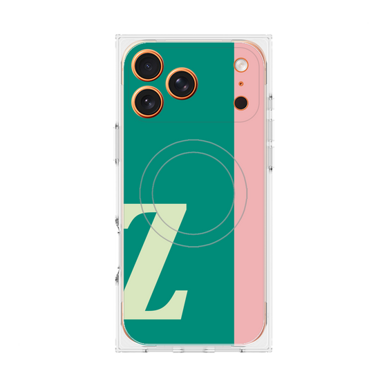 Premium Square Case with MagSafe［ Original - initial color line - Z green ］
