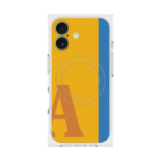 Premium Square Case with MagSafe［ Original - initial color line - A orange ］