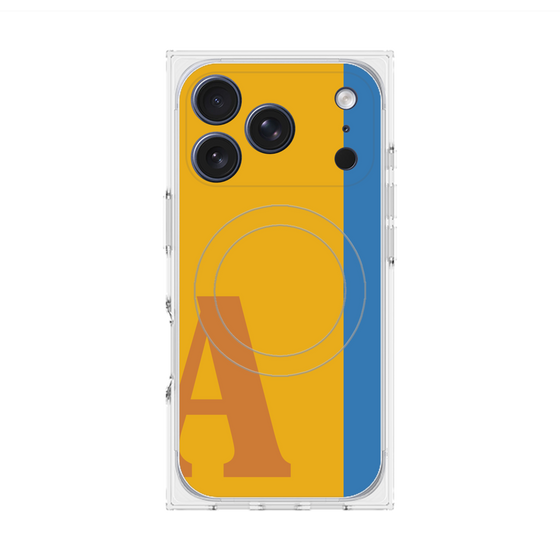 Premium Square Case with MagSafe［ Original - initial color line - A orange ］