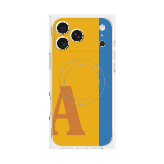 Premium Square Case with MagSafe［ Original - initial color line - A orange ］