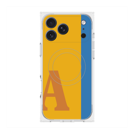 Premium Square Case with MagSafe［ Original - initial color line - A orange ］