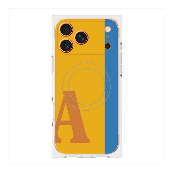 Premium Square Case with MagSafe［ Original - initial color line - A orange ］