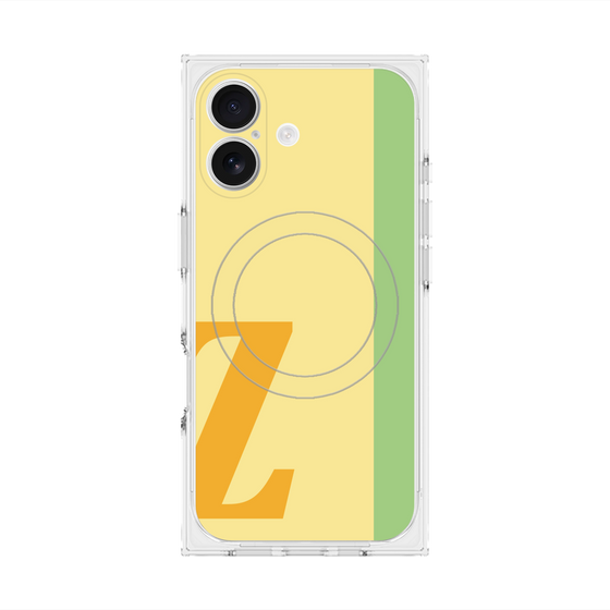 Premium Square Case with MagSafe［ Original - initial color line - Z yellow ］