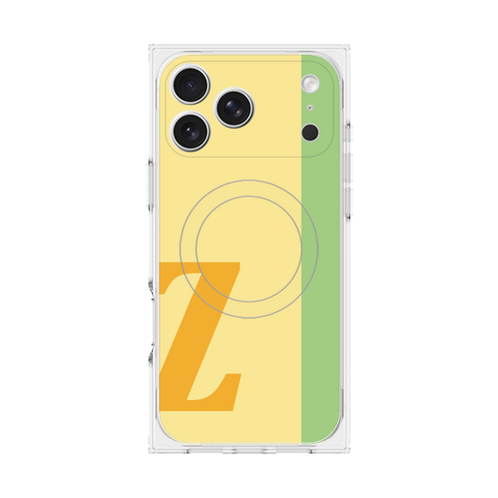 Premium Square Case with MagSafe［ Original - initial color line - Z yellow ］