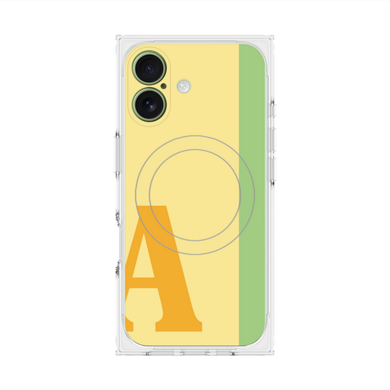 Premium Square Case with MagSafe［ Original - initial color line - A yellow ］