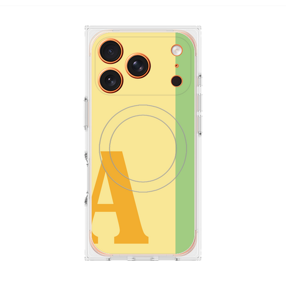 Premium Square Case with MagSafe［ Original - initial color line - A yellow ］