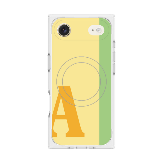 Premium Square Case with MagSafe［ Original - initial color line - A yellow ］