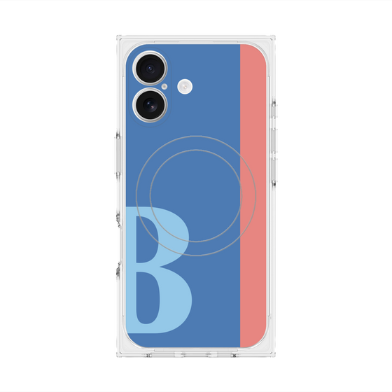 Premium Square Case with MagSafe［ Original - initial color line - B blue ］