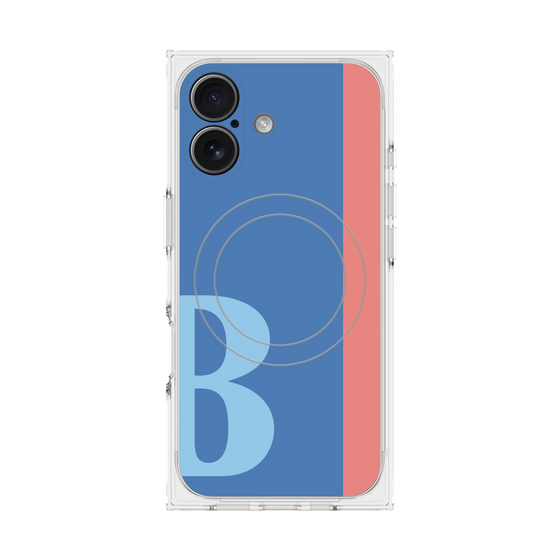 Premium Square Case with MagSafe［ Original - initial color line - B blue ］