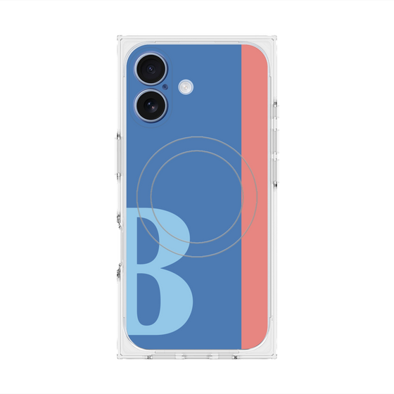 Premium Square Case with MagSafe［ Original - initial color line - B blue ］