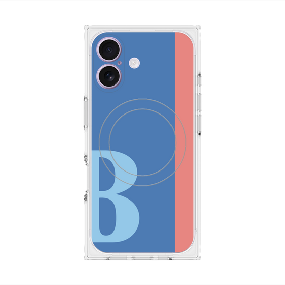 Premium Square Case with MagSafe［ Original - initial color line - B blue ］