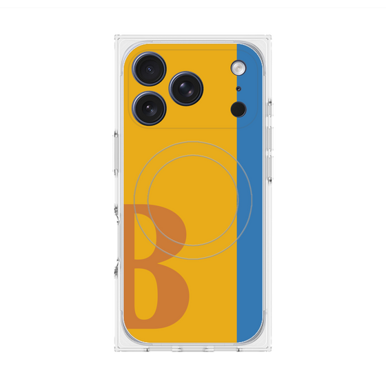 Premium Square Case with MagSafe［ Original - initial color line - B orange ］