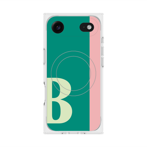 Premium Square Case with MagSafe［ Original - initial color line - B green ］