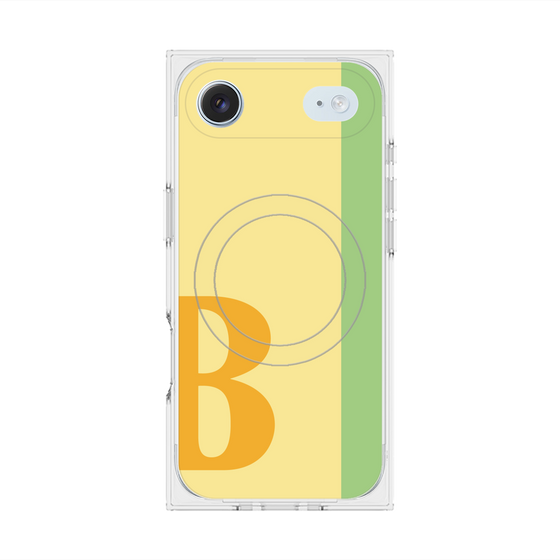 Premium Square Case with MagSafe［ Original - initial color line - B yellow ］