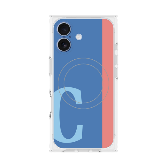 Premium Square Case with MagSafe［ Original - initial color line - C blue ］