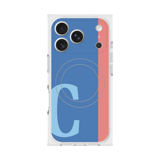 Premium Square Case with MagSafe［ Original - initial color line - C blue ］