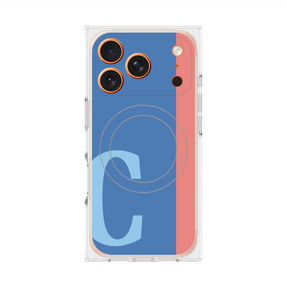 Premium Square Case with MagSafe［ Original - initial color line - C blue ］