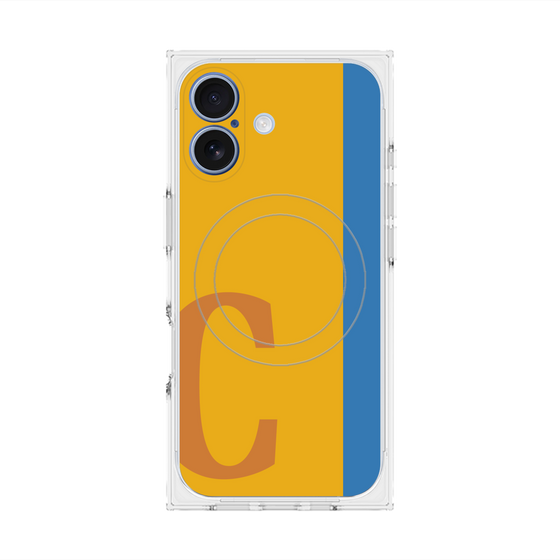 Premium Square Case with MagSafe［ Original - initial color line - C orange ］