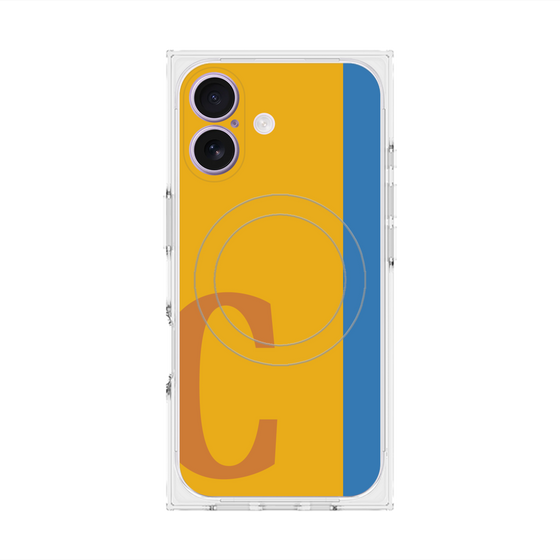 Premium Square Case with MagSafe［ Original - initial color line - C orange ］