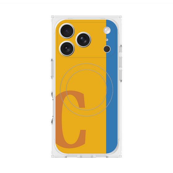 Premium Square Case with MagSafe［ Original - initial color line - C orange ］