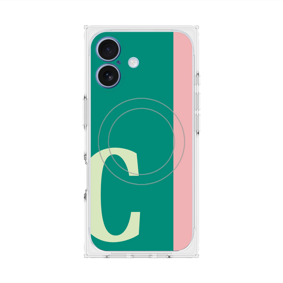 Premium Square Case with MagSafe［ Original - initial color line - C green ］