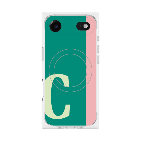 Premium Square Case with MagSafe［ Original - initial color line - C green ］