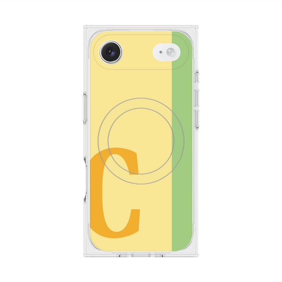 Premium Square Case with MagSafe［ Original - initial color line - C yellow ］