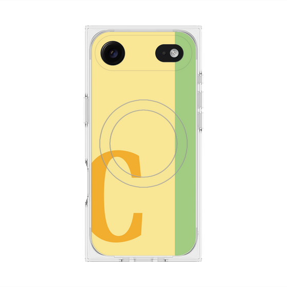 Premium Square Case with MagSafe［ Original - initial color line - C yellow ］