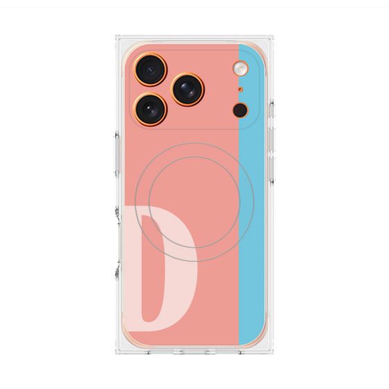 Premium Square Case with MagSafe［ Original - initial color line - D pink ］