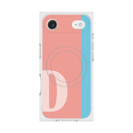 Premium Square Case with MagSafe［ Original - initial color line - D pink ］