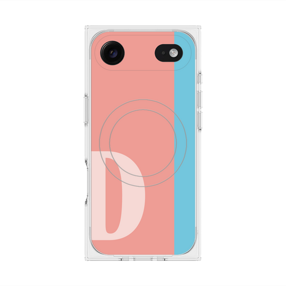 Premium Square Case with MagSafe［ Original - initial color line - D pink ］