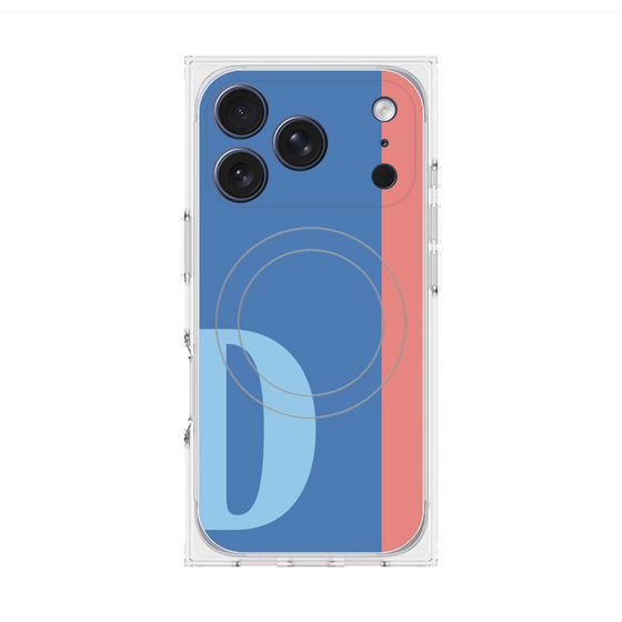 Premium Square Case with MagSafe［ Original - initial color line - D blue ］