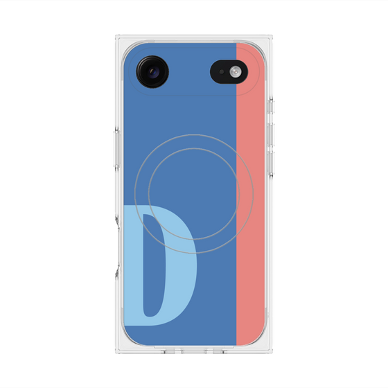 Premium Square Case with MagSafe［ Original - initial color line - D blue ］