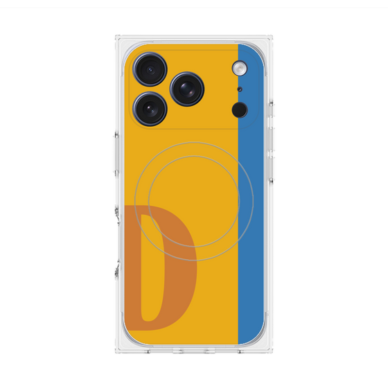 Premium Square Case with MagSafe［ Original - initial color line - D orange ］