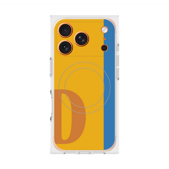 Premium Square Case with MagSafe［ Original - initial color line - D orange ］